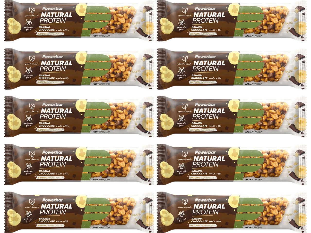 Powerbar Natural Protein Bar 30 % Riegel Vegan - 10 Stück - Image 3
