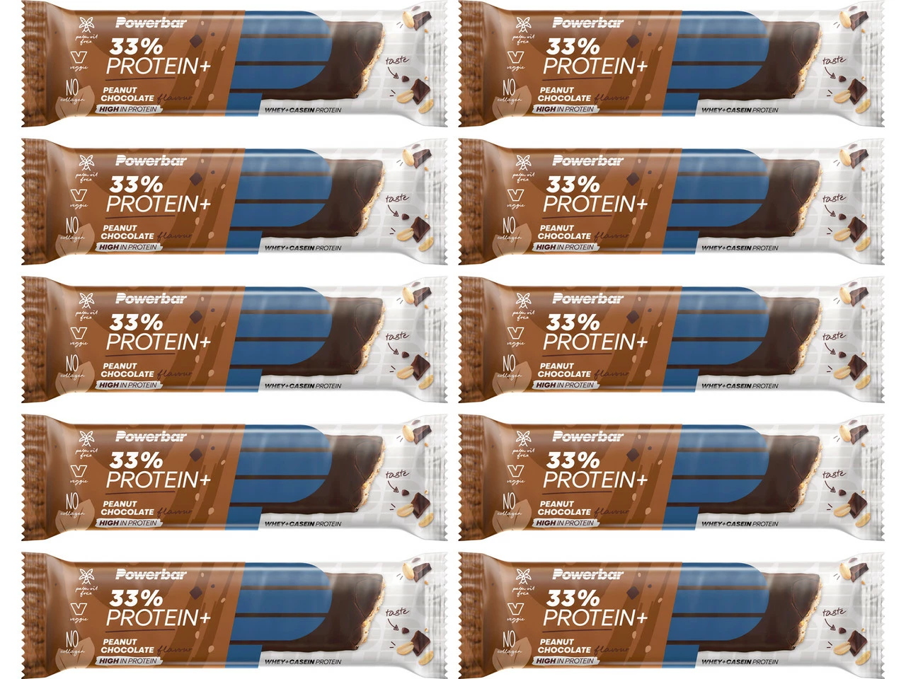 Powerbar Protein Plus Bar 33 % Riegel - 10 Stück