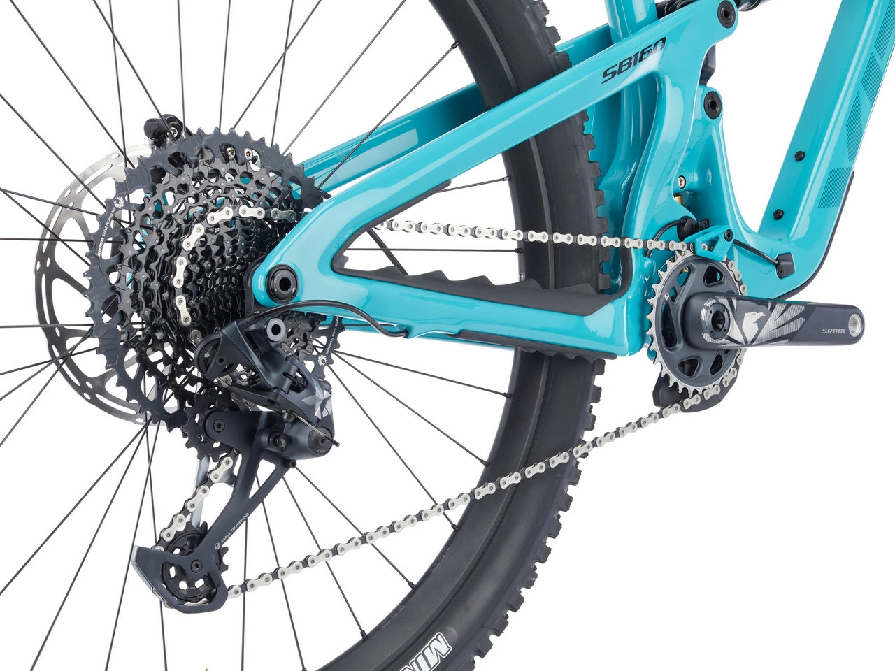 SB160 T1 TURQ Carbon 29" Mountainbike - Image 16